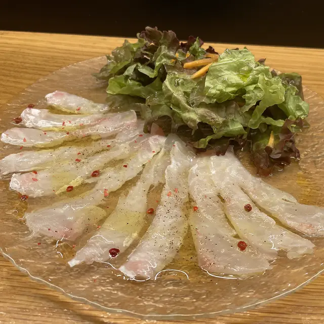 鮮魚のカルパッチョ